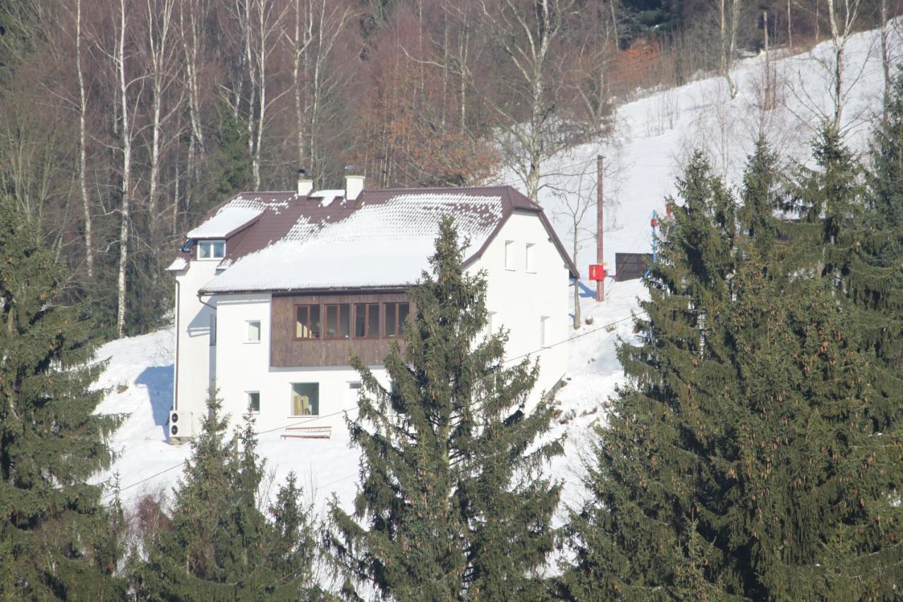 Horská chata Hubertus Albrechtice v Jizerskych horách Exterior foto