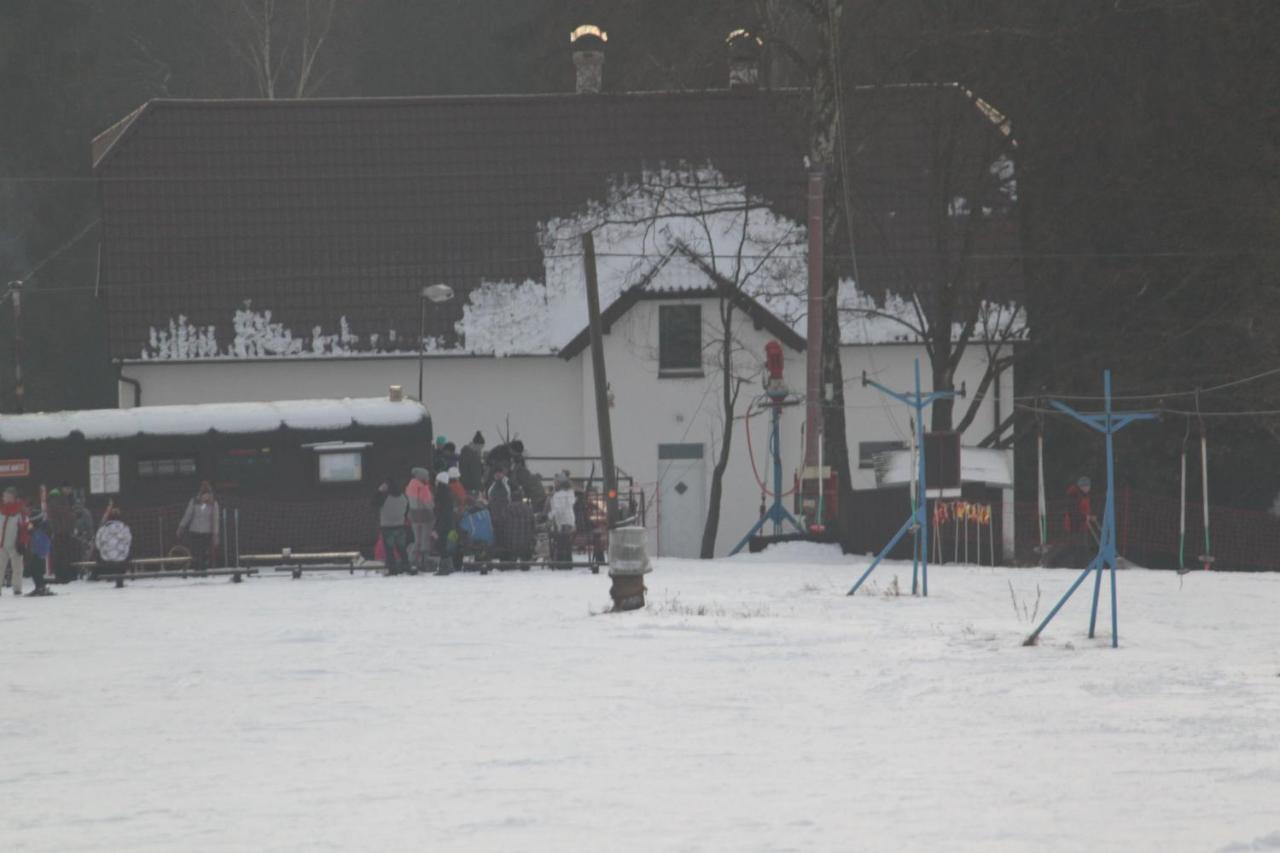 Horská chata Hubertus Albrechtice v Jizerskych horách Exterior foto